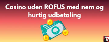 Casino Online Gratis uden ROFUS - Spil Uden Bekymringer